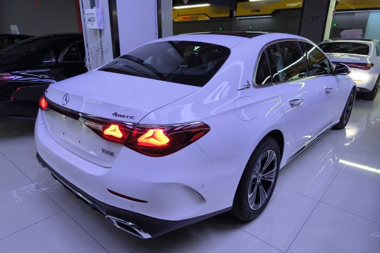 Used Mercedes-Benz E-Class 2024 E 260 L 4MATIC Sport Edition Rear Right 45 Deg