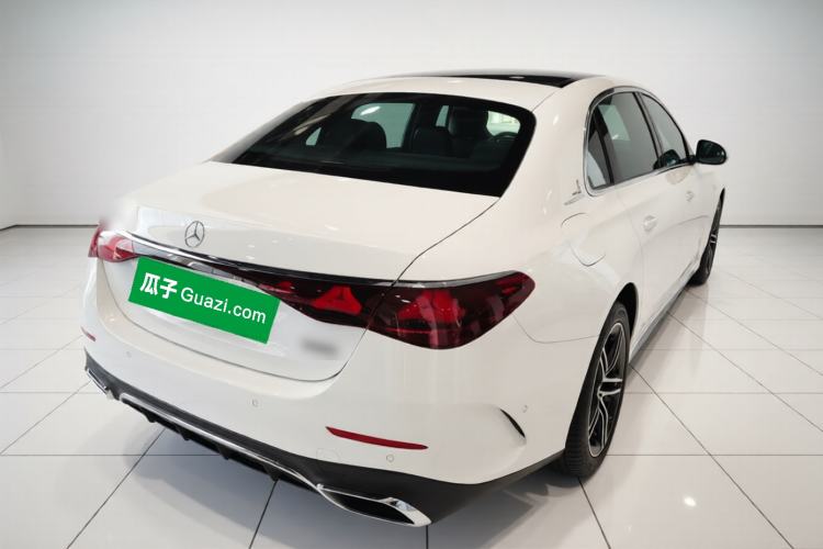 Used Mercedes-Benz E-Class 2024 E 300 L Luxury Sport Model Rear Right 45 Deg
