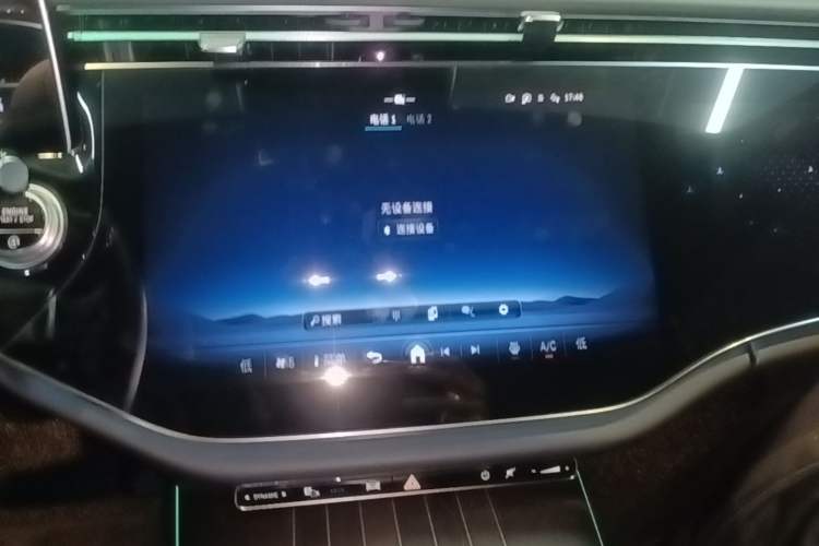 Used Mercedes-Benz E-Class 2025 Facelift E 300 L Luxury Edition Audio And AC Panel