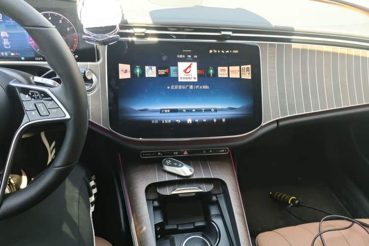 Used Mercedes-Benz E-Class 2025 E 300 L Stylish Model Audio And AC Panel