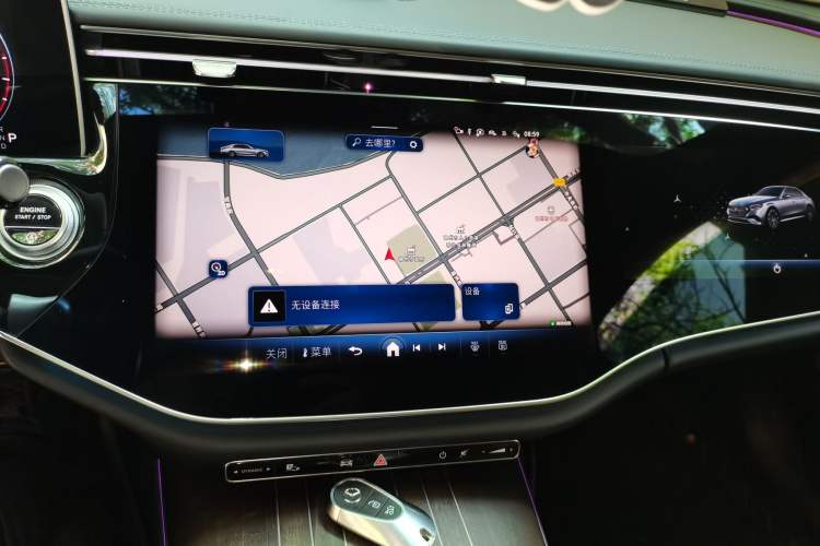 Used Mercedes-Benz E-Class 2025 E 300 L Luxury Model Audio And AC Panel