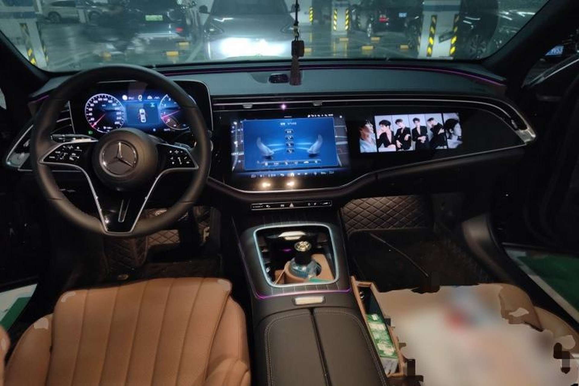 Used Mercedes-Benz E-Class 2025 Facelift E 300 L Luxury Edition Center Console