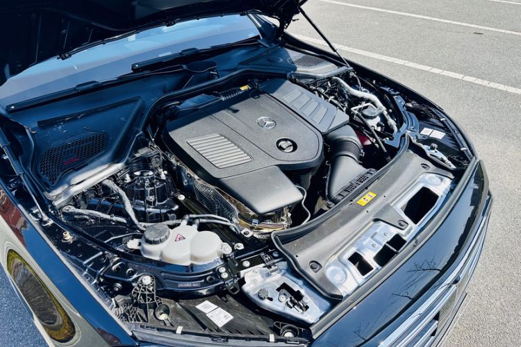 Used Mercedes-Benz E-Class 2025 E 300 L Stylish Model Engine Bay