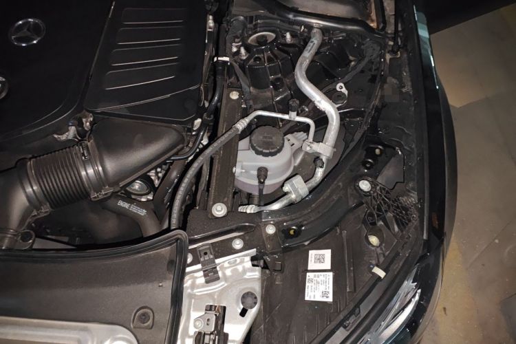 Used Mercedes-Benz E-Class 2025 E 300 L Luxury Model Engine Bay Left