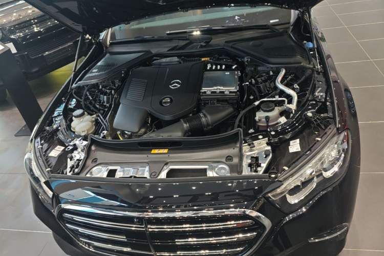 Used Mercedes-Benz E-Class 2025 E 300 L Stylish Model Engine Bay