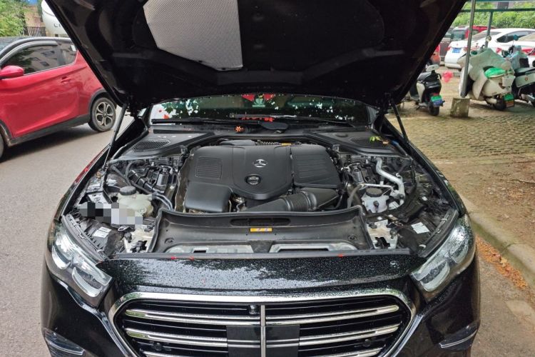 Used Mercedes-Benz E-Class 2025 E 300 L Stylish Model Engine Bay