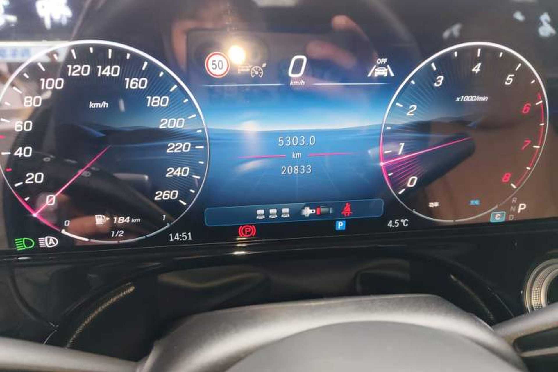 Used Mercedes-Benz E-Class 2025 E 300 L Luxury Model Instrument Cluster