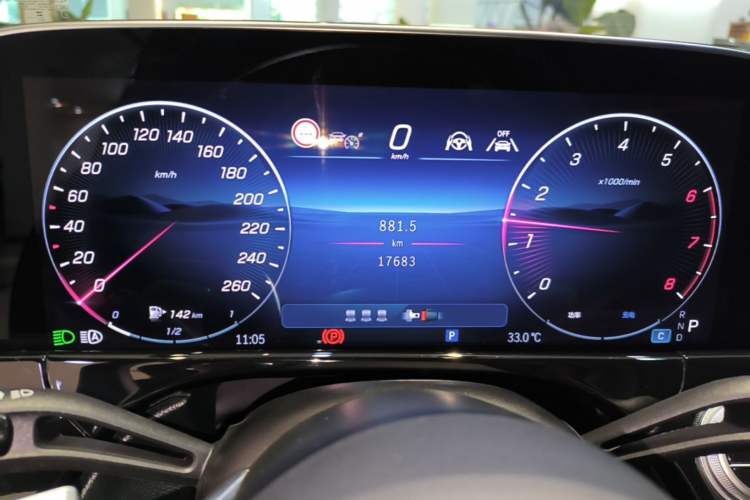 Used Mercedes-Benz E-Class 2025 E 300 L Luxury Model Instrument Cluster