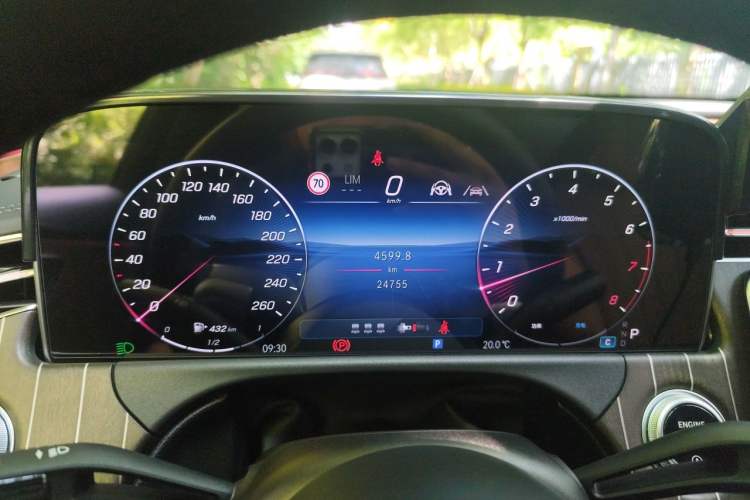 Used Mercedes-Benz E-Class 2025 E 300 L Stylish Model Instrument Cluster