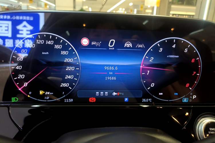 Used Mercedes-Benz E-Class 2025 E 300 L Luxury Model Instrument Cluster