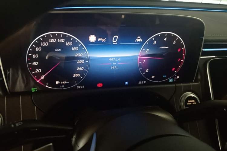 Used Mercedes-Benz E-Class 2025 E 300 L Stylish Model Instrument Cluster