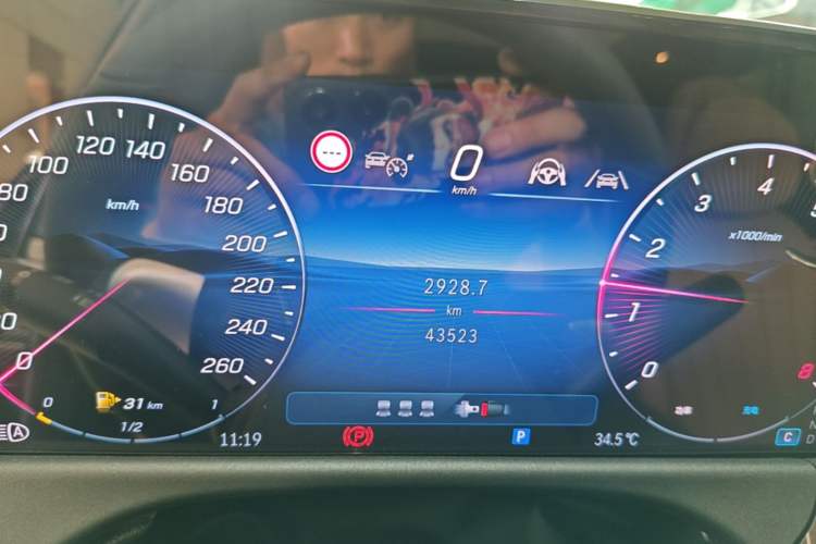 Used Mercedes-Benz E-Class 2025 E 300 L Stylish Model Instrument Cluster