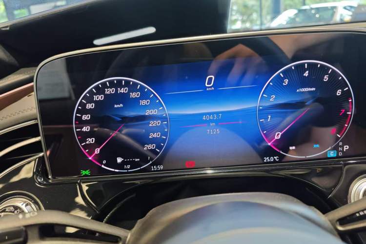 Used Mercedes-Benz E-Class 2025 E 300 L Luxury Model Instrument Cluster