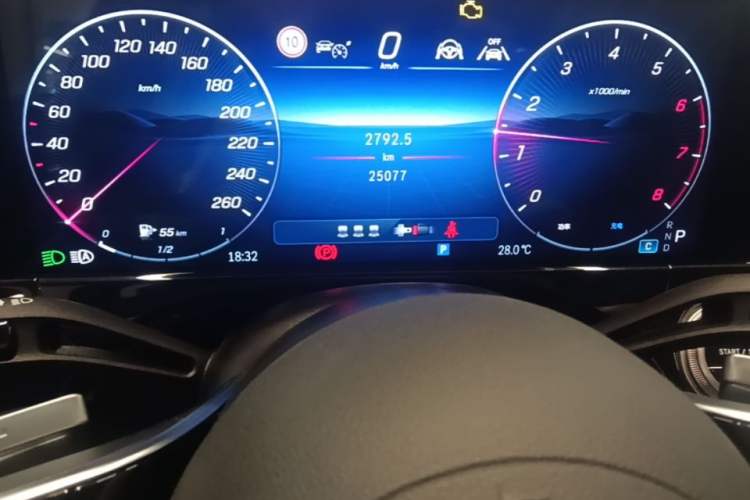 Used Mercedes-Benz E-Class 2025 E 300 L Luxury Model Instrument Cluster