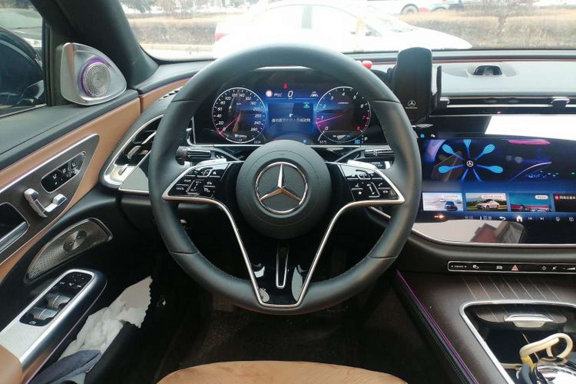 Used Mercedes-Benz E-Class 2025 E 300 L Luxury Model Steering Wheel