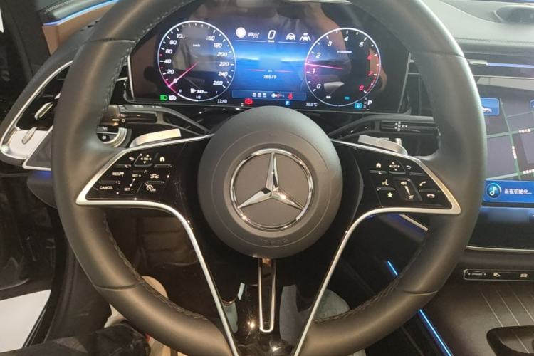 Used Mercedes-Benz E-Class 2025 E 300 L Luxury Model Steering Wheel