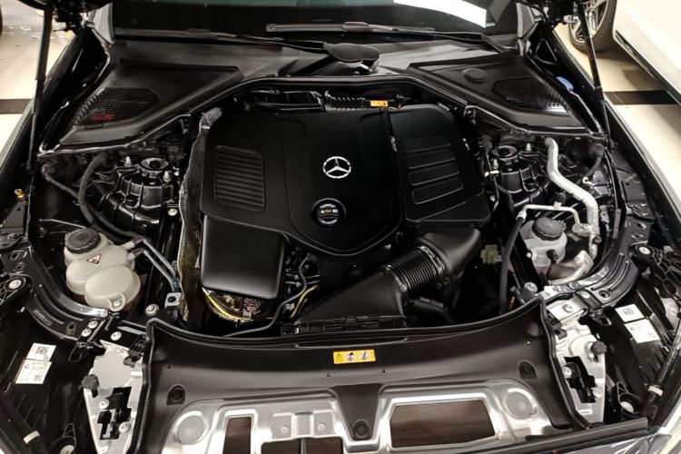 Used Mercedes-Benz E-Class 2025 E 300 L Stylish Model Engine Bay