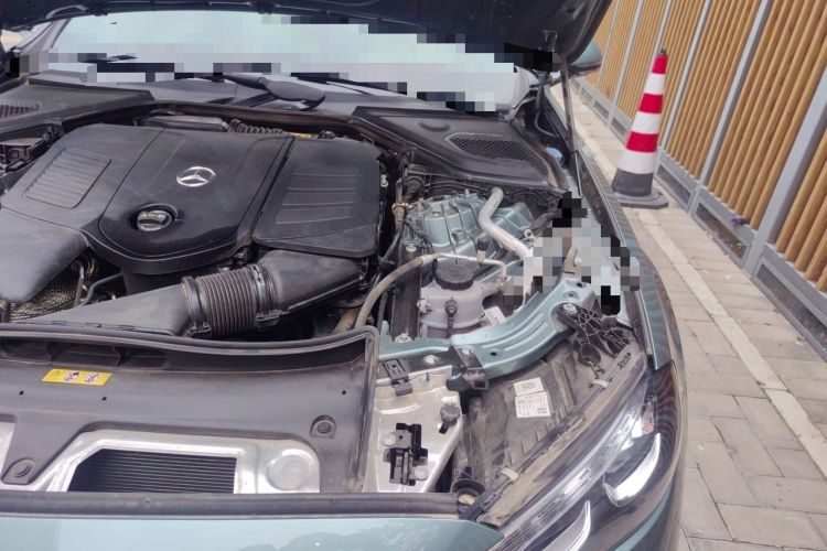 Used Mercedes-Benz E-Class 2025 E 300 L Luxury Model Engine Bay Left