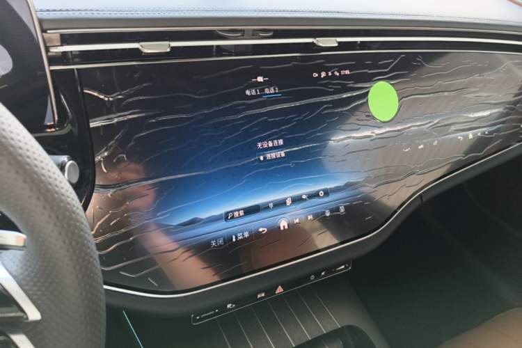 Used Mercedes-Benz E-Class 2026 Model, Restyled E 300 L Luxury Version Audio And AC Panel