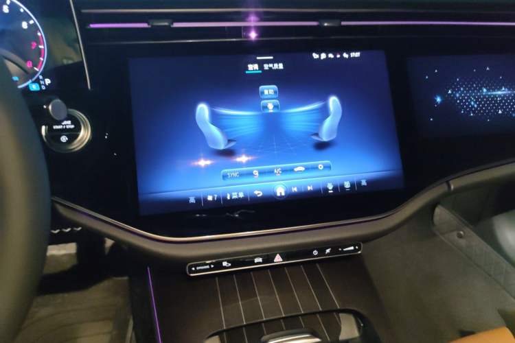 Used Mercedes-Benz E-Class 2026 Model Facelifted E 300 L Prestige Version Audio And AC Panel