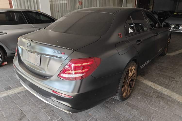 Used Mercedes-Benz E-Class AMG 2017 AMG E 43 4MATIC Special Edition Rear Right 45 Deg