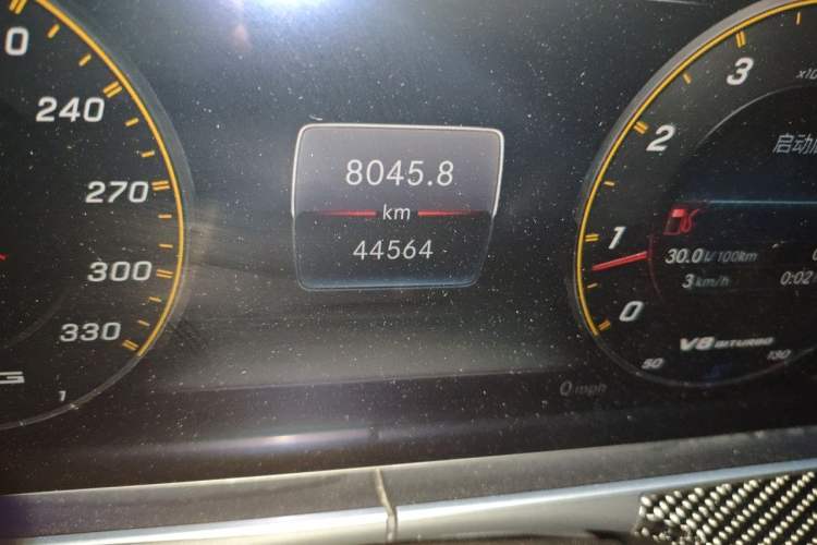 Used Mercedes-Benz E-Class AMG 2018 AMG E 63 S 4MATIC+ Special Edition Odometer Close Up