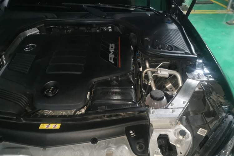 Used Mercedes-Benz E-Class AMG 2019 AMG E 53 4MATIC+ Coupe Engine Bay Left