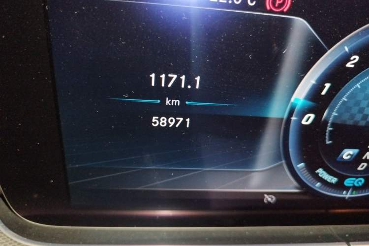 Used Mercedes-Benz E-Class AMG 2019 AMG E 53 4MATIC+ Odometer Close Up