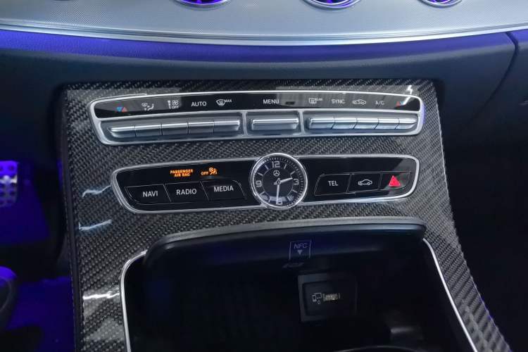 Used Mercedes-Benz E-Class AMG 2019 AMG E 53 4MATIC+ Coupe Audio And AC Panel