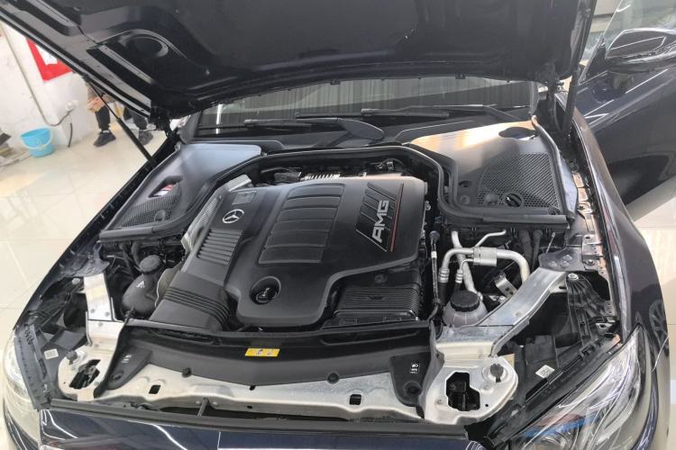 Used Mercedes-Benz E-Class AMG 2019 AMG E 53 4MATIC+ Coupe Engine Bay