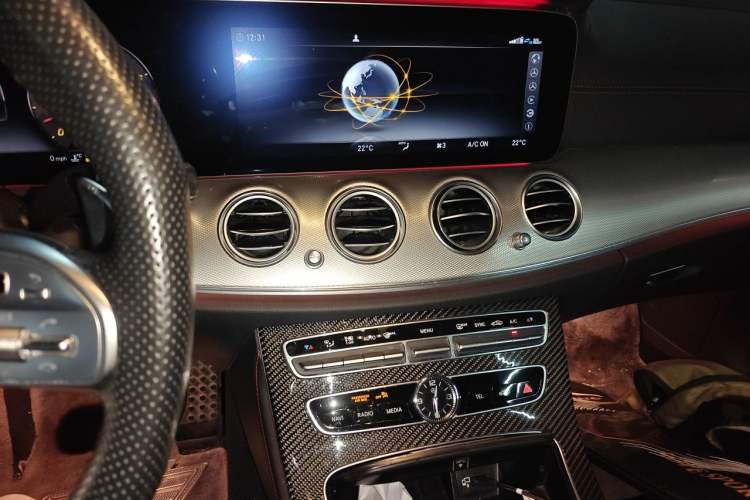 Used Mercedes-Benz E-Class AMG 2019 AMG E 53 4MATIC+ Audio And AC Panel