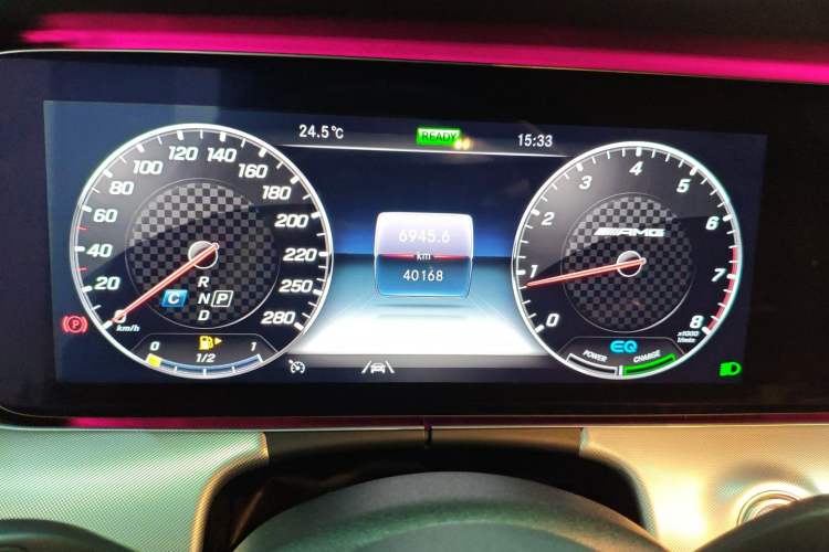 Used Mercedes-Benz E-Class AMG 2019 AMG E 53 4MATIC+ Coupe Instrument Cluster