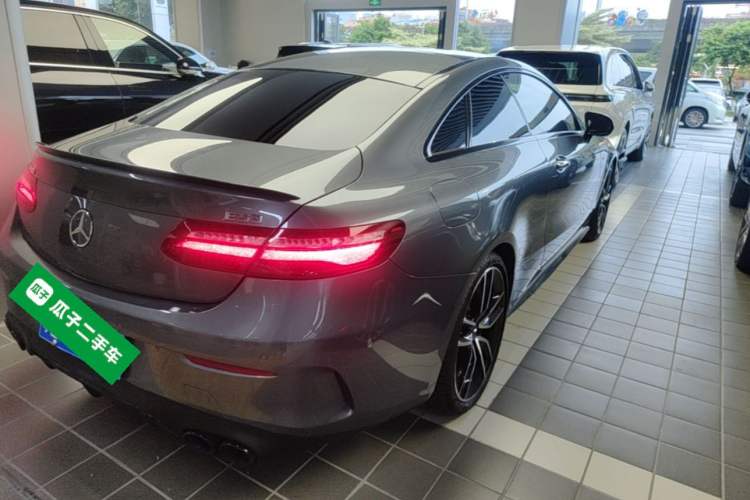 Used Mercedes-Benz E-Class AMG 2019 AMG E 53 4MATIC+ Coupe Rear Right 45 Deg