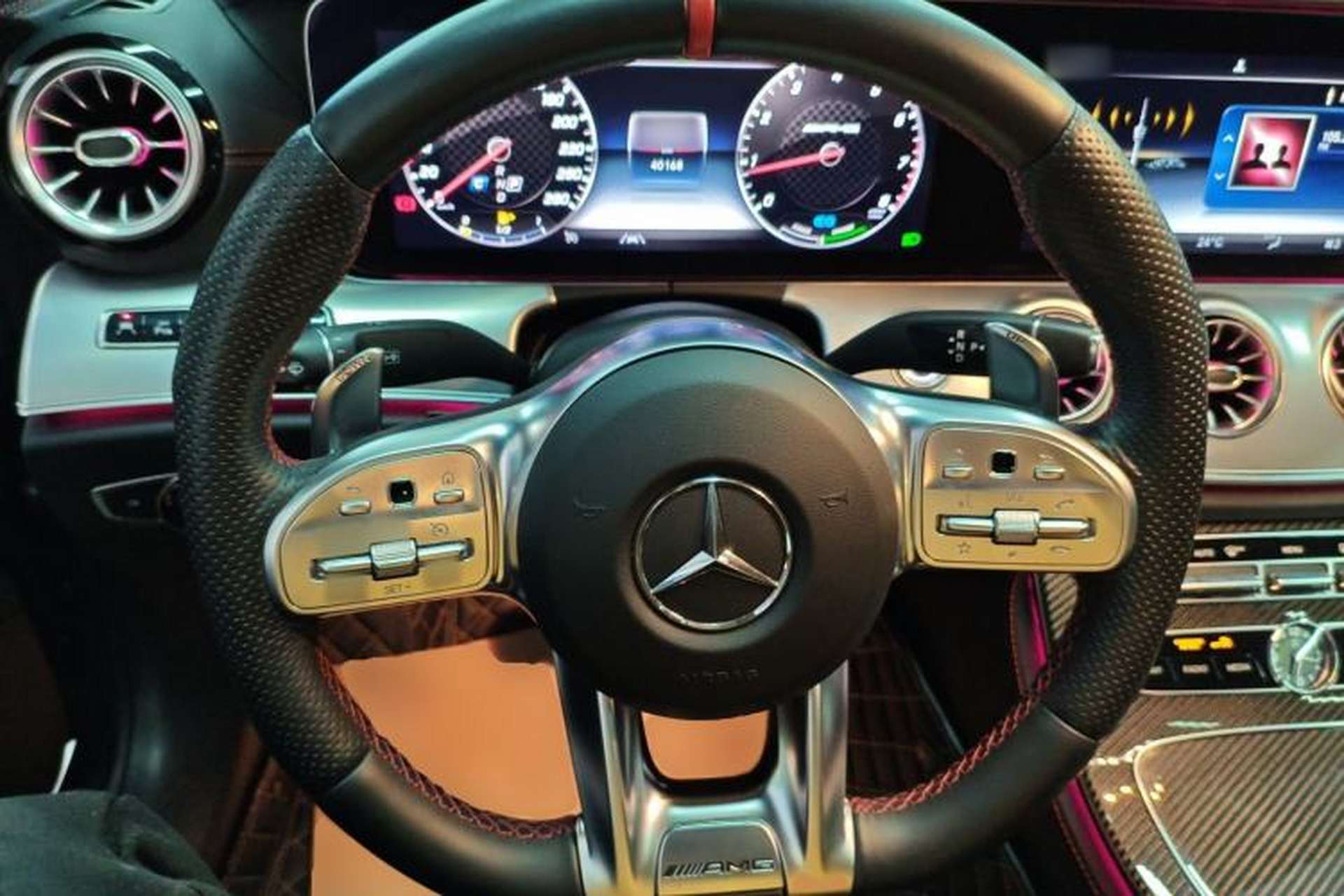 Used Mercedes-Benz E-Class AMG 2019 AMG E 53 4MATIC+ Coupe Steering Wheel