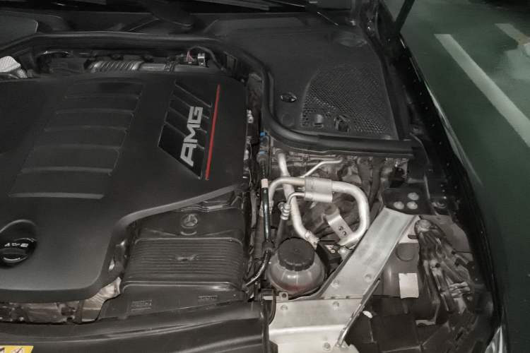 Used Mercedes-Benz E-Class AMG 2019 AMG E 53 4MATIC+ Coupe Engine Bay Left