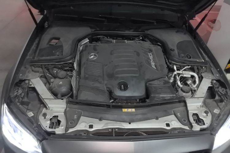 Used Mercedes-Benz E-Class AMG 2019 AMG E 53 4MATIC+ Coupe Engine Bay