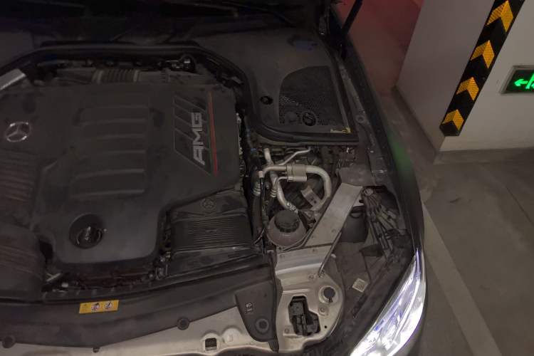 Used Mercedes-Benz E-Class AMG 2019 AMG E 53 4MATIC+ Coupe Engine Bay Left