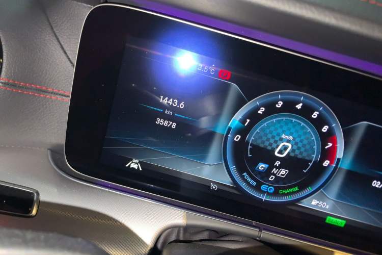 Used Mercedes-Benz E-Class AMG 2019 AMG E 53 4MATIC+ Coupe Odometer Close Up