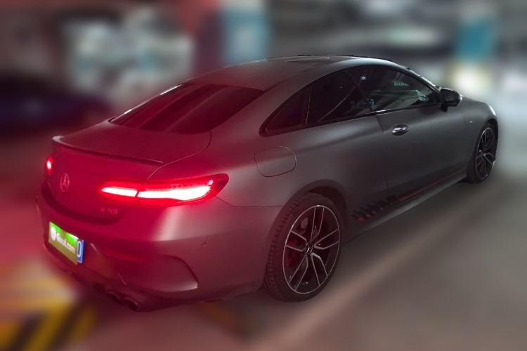 Used Mercedes-Benz E-Class AMG 2019 AMG E 53 4MATIC+ Coupe Rear Right 45 Deg