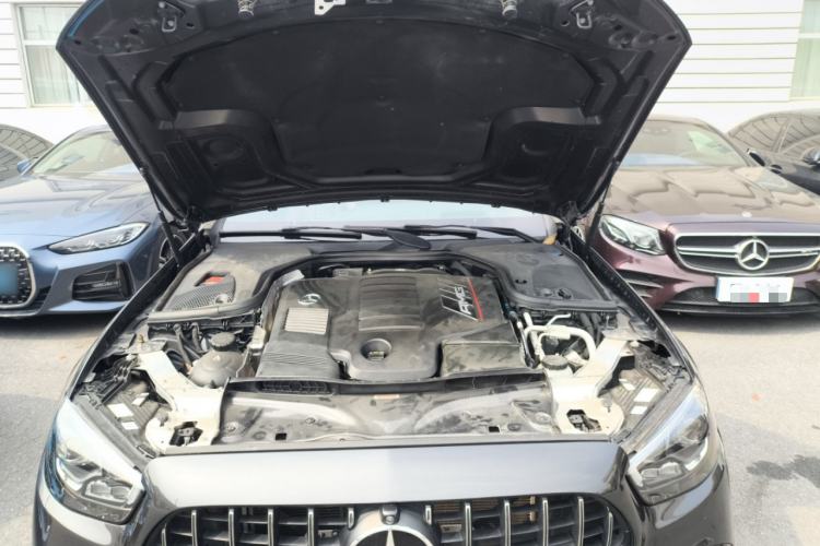 Used Mercedes-Benz E-Class AMG 2021 AMG E 53 4MATIC+ Coupe Engine Bay