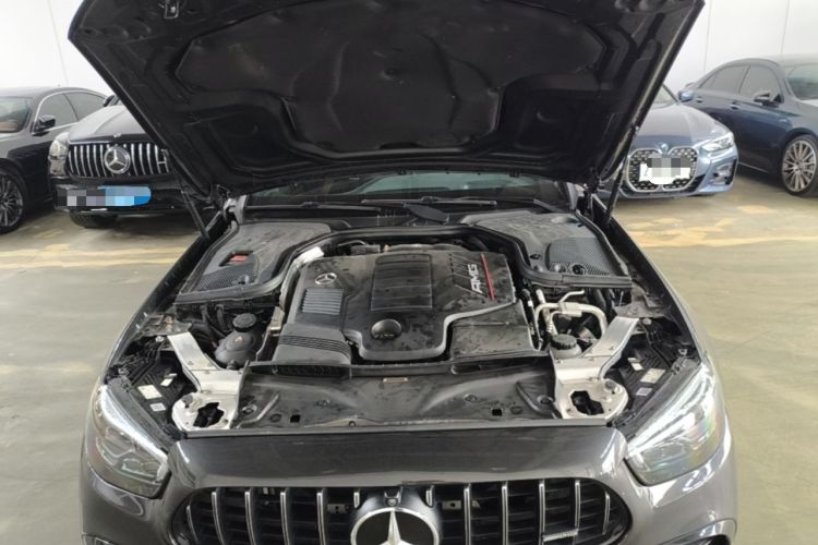 Used Mercedes-Benz E-Class AMG 2021 AMG E 53 4MATIC+ Coupe Engine Bay