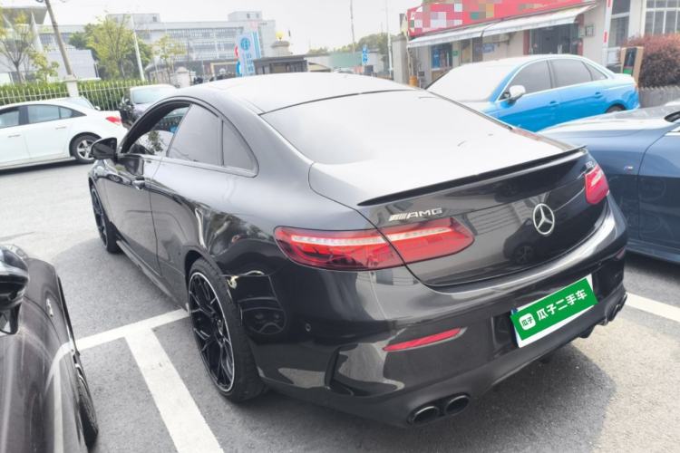 Used Mercedes-Benz E-Class AMG 2021 AMG E 53 4MATIC+ Coupe Rear Left 45 Deg