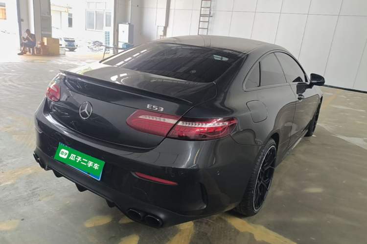 Used Mercedes-Benz E-Class AMG 2021 AMG E 53 4MATIC+ Coupe Rear Right 45 Deg