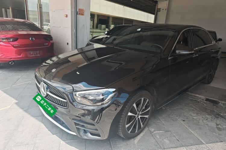 Used Mercedes-Benz E-Class New Energy 2021 E 350 e L Plug-in Hybrid Sports Sedan Guazi used car, China used car export, Used car for sale, Used Mercedes-Benz cars, Cheapest cars for sale