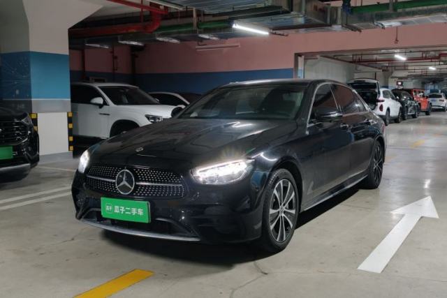 Used Mercedes-Benz E-Class New Energy 2021 E 350 e L Plug-in Hybrid Sports Sedan