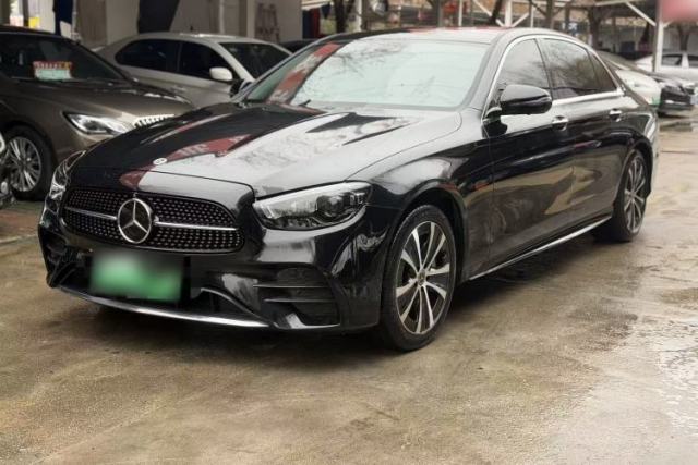 Used Mercedes-Benz E-Class New Energy 2021 E 350 e L Plug-in Hybrid Sports Sedan