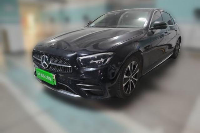 Used Mercedes-Benz E-Class New Energy 2021 E 350 e L Plug-in Hybrid Sports Sedan