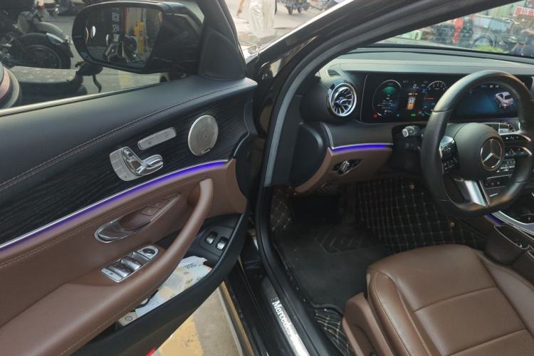 Used Mercedes-Benz E-Class New Energy 2021 E 350 e L Plug-in Hybrid Sports Sedan Driver Seat