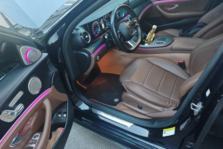 Used Mercedes-Benz E-Class New Energy 2021 E 350 e L Plug-in Hybrid Sports Sedan Driver Seat
