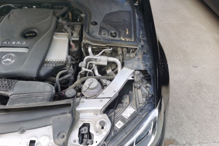 Used Mercedes-Benz E-Class New Energy 2021 E 350 e L Plug-in Hybrid Sedan Engine Bay Left